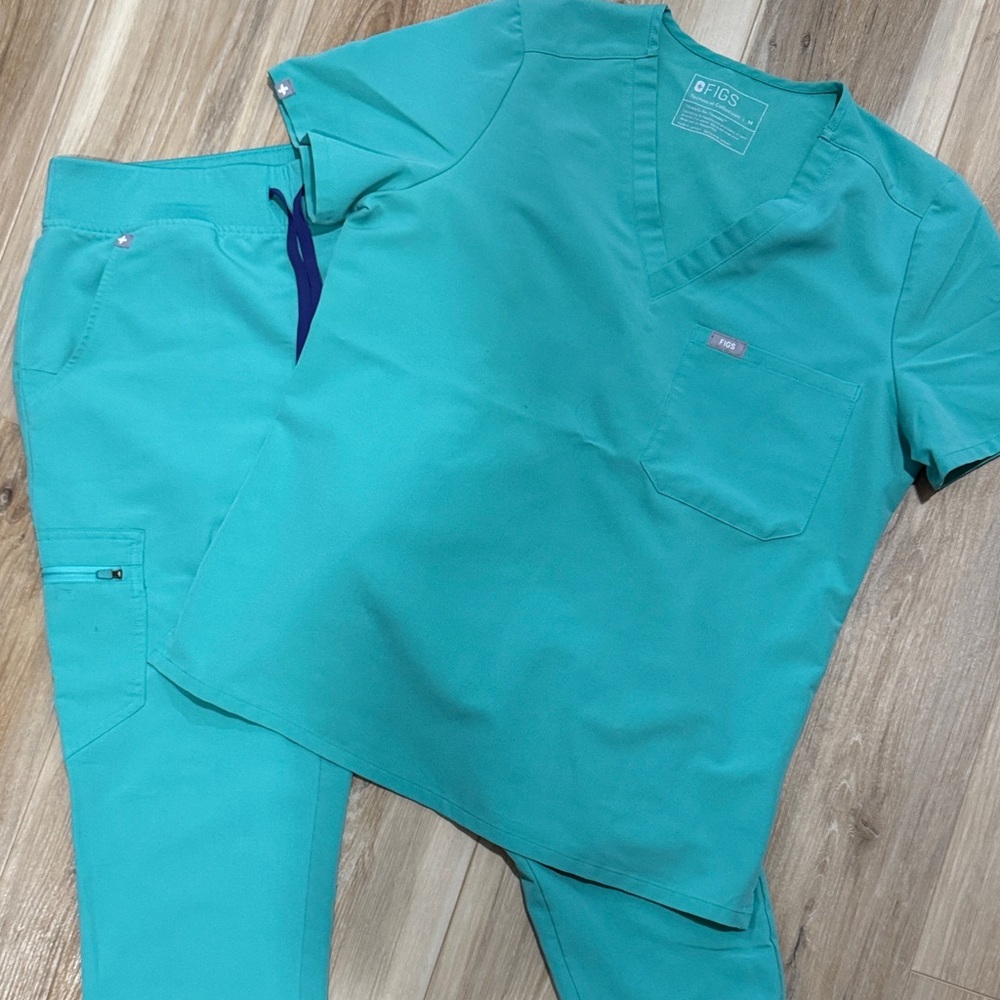 Figs Aqua Scrub Set